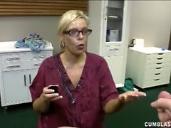 Большой член, Большие сиськи, Блондинки, Постарше, Семяизвержение, Мастурбация, Медсестра, Душ