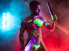 Colorful anal romance for Theo Brady and Olivier Robert