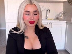 Leie, Aus dem arsch in den mund, Grosse titten, Blondine, Selbstgemacht, Milf, Natürlichen titten, Russisch