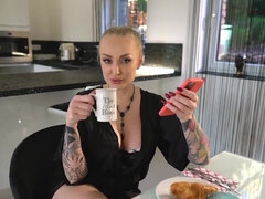 デカパイ, ブロンド, フェラチオ, ズームショット, エロ熟女, ハードコア, 淫乱熟女, ポルノスター