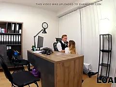 Schönheit, Geschnappt, Betrug, Schwanz, Hd, Büro, Schreiend, Ehefrau