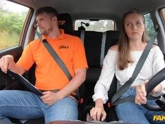 Culo, Tetas grandes, Rubia, Coche, Estilo perrito, Al aire libre, Pene, Adolescente