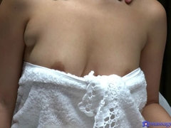 Gros seins, Branlette thaïlandaise, Massage, Huilée, Orgasme, Chatte, Nénés, Mouillée