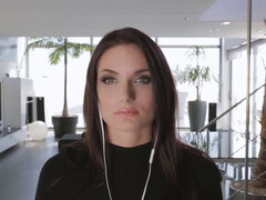Schönheit, Grosse titten, Hundestellung, Handjob, Küssen, Milf, Rasiert, Titten