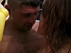 Amateur, Belleza, Francés, Sexo duro, Al aire libre, Piscina, Puta, Clasico
