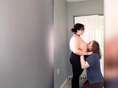 Obese, big boobs, teenage