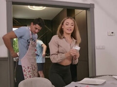 18 años, Rubia, Papá, Hd, Pequeña, Afeitado, Adolescente, Tetas