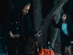 アナル, お尻, 茶髪の, 自然山雀, アウトドア, タトゥー, ティーン, オッパイの