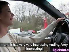 Voiture, Européenne, Hd, Lesbienne, Léchez, Fils