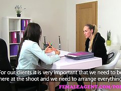 Femaleagent. the job is yours if you let me do what i want