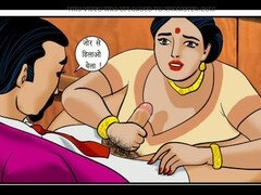 叔母, 浮気者, 口内発射, インド人, 淫乱熟女, 母, オフィス, パイ刷り