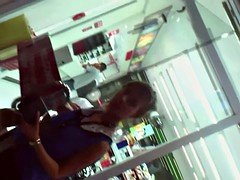 Boso Black Panty of a Hot Chick Faceshot