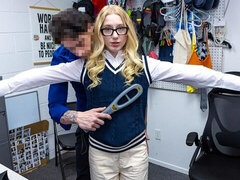 Kont, Grote lul, Blond, Pijpbeurt, Hondjeshouding, Natuurlijke tieten, Mager, Tiener