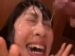 In den arsch, Asiatisch, Sadomasochismus, Blasen, Viele männer bespritzen eine frau, Japanische massage