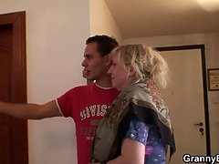 Grote mammen, Rondborstig, Tsjechisch, Omie, Rijpe lesbienne, Natuurlijke tieten, Rijden, Tieten likken