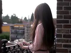 Old4k. senior grandpa arrives at home to fuck his fascinating teenager wife