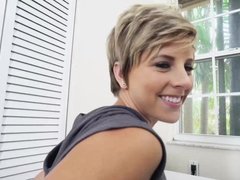 18 ans, Cul, Nana, Gros cul, Blonde, Couple, Seins naturels, Pov
