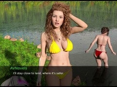 3d, 素人, アスtoマウス, デカ尻, ビキニ, 茶髪の, ゲーム, 赤毛