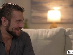 Bored Tgirl swap her husband to her friends guy