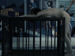 Cul, Bondage domination sadisme masochisme, Brunette brune, Doigter, Esclave, Fessée