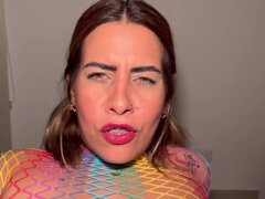 Lieveling, Hondjeshouding, Voeten, Vingeren, Huisgemaakt, Likken, Orgasme, Spaans