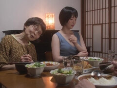 Amateur, Asiatique, Gros seins, Brunette brune, Tir de sperme, Queue, Fait maison, Japonaise