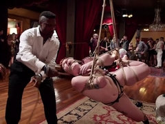 The Final Armory BDSM Orgy with a huge group orgasm!