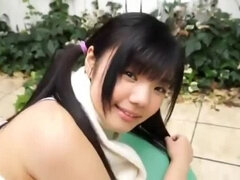 Amateur, Asombroso, Asiático, Chica, Japonés, Solo, Adolescente
