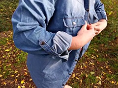 Bondage domination sadisme masochisme, Gros seins, Exhib, Nue  à poil, De plein air, Public, Fessée, Nénés