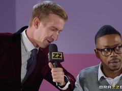 お尻, デカパイ, ブロンド, カップル, ドレス, ヨーロピアン, フランス人, ヒール