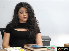 Hot MILF Teacher Victoria Voxxx Caught Fapping by Principal