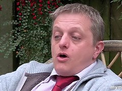 Grosse bite, Gros seins, Britannique, Fétiche, Époux mari, Léchez, Chatte, Épouse