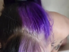 Belle grosse femme bgf, Sucer une bite, Bondage, Tir de sperme, Fétiche, Gothique, Pov, Toilettes