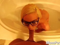 Arsch, Blondine, Milf, Rau, Titten