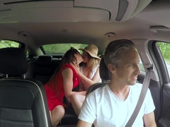 Asombroso, Culo, Belleza, Loco, Besar, Lamidas, Trio, Tetas