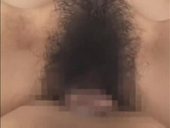 Mamada, Pareja, Corridas, Corridas faciales, Peludo, Japonés, Pov, Tetas