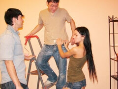 Любители, Большой член, Минет, Брюнетки, Крошечные, Тощие, Молоденькие, Сиськи