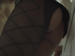 アメリカ人, 舐める尻, 家族, キッチン, レザー, ピアス, オマンコ, スパンキング