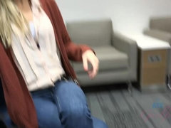 Leie, Bad, Blondine, Blasen, Pov, Dusche, Dürr, Socken