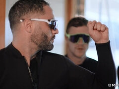 Amerikanisch, In den arsch, Tussi, Blasen, Braunhaarige, Latina, Muschi, Titten