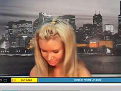 Nana, Beauté, Blonde, Mamelons, Russe, Solo, Nénés