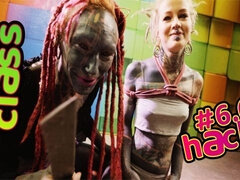18, ブロンド, ボンデージ, ドイツ人, Hd, 小柄, オッパイの