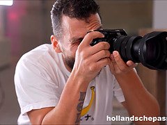 Curved Marvin and Tina get naughty in hot lingerie action