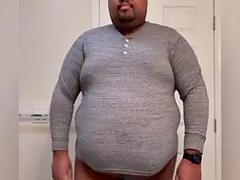 Amateur, Gorda, Negro, Ébano, Gay, Solo, Camara web