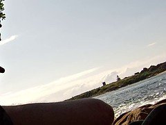 Пляж, Мастурбация, На природе, Подглядывание
