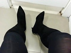 Negro, Botas, Gay, Hd, Pantaletas