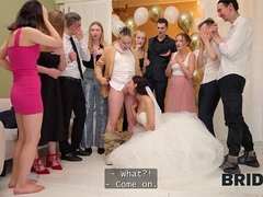 Bisexual, Novia, Engañando, Vestido, Hd, Público, Ruso, Boda
