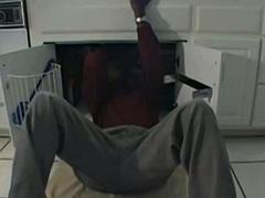 Grosser schwanz, Schwarz, Klassisch, Schwarz, Vintage