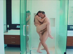 Sucer une bite, En levrette, Hd, Naturelle, Rugueux, Douche, Mouillée