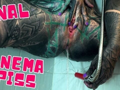 Leie, Aus dem arsch in den mund, Orgasmus, Piercing, Solo, Weibliche ejakulation, Tätowierung, Spielzeuge